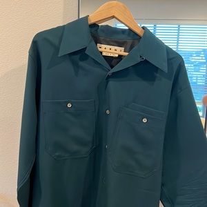 New marni button up shirt